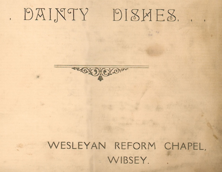 Dainty Dishes from Wibsey.