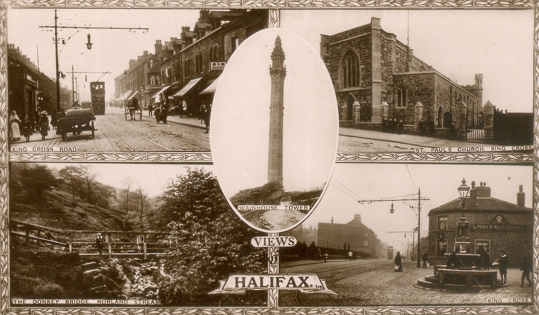 A multiview of Halifax, England. 