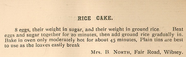 Dainty Dishes from Wibsey.