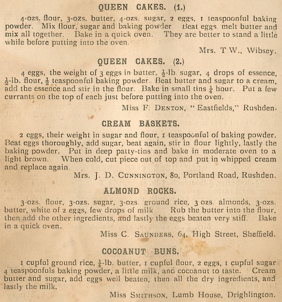 Dainty Dishes from Wibsey.