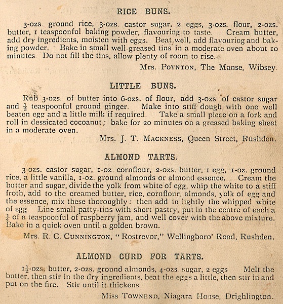 Dainty Dishes from Wibsey.