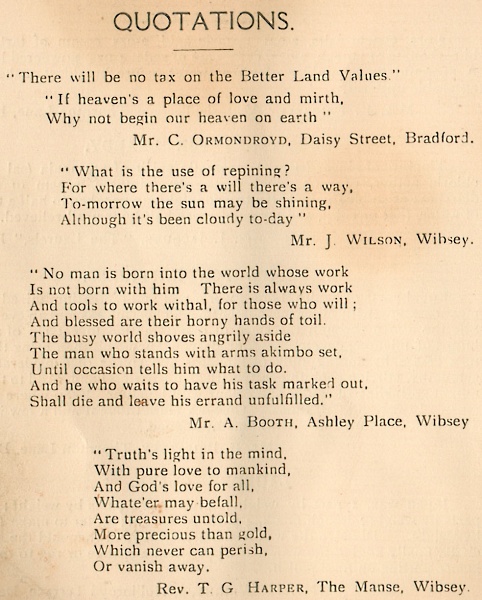 Dainty Dishes from Wibsey.