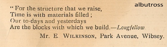 Dainty Dishes from Wibsey.