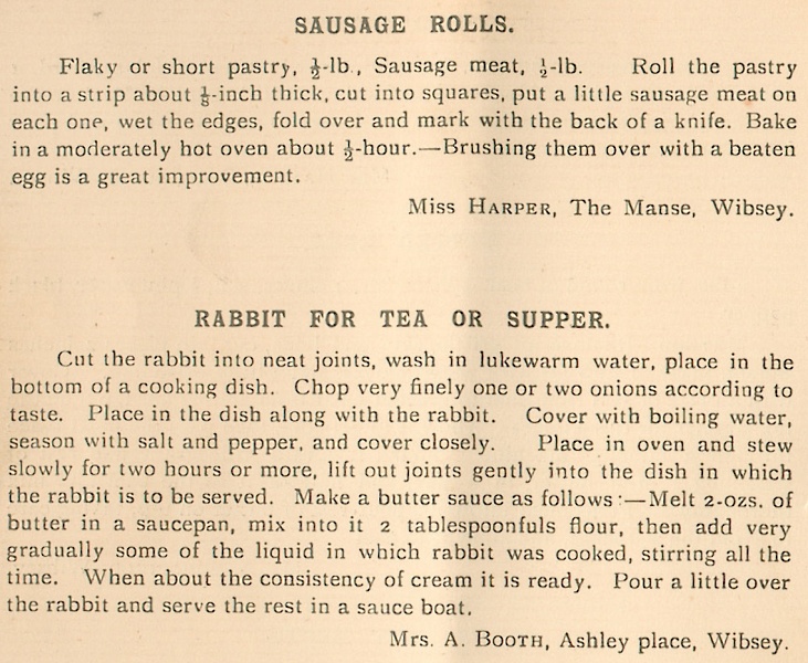 Dainty Dishes from Wibsey.