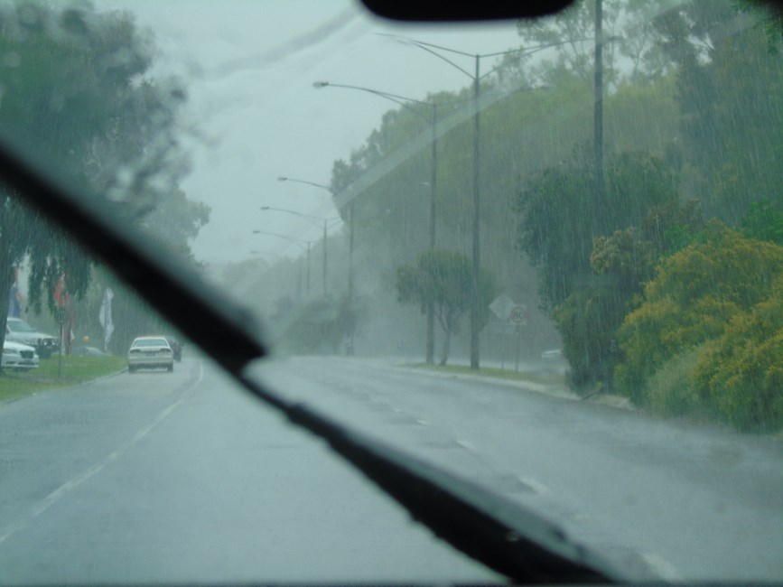 We took some Rain to Sydney 2105.