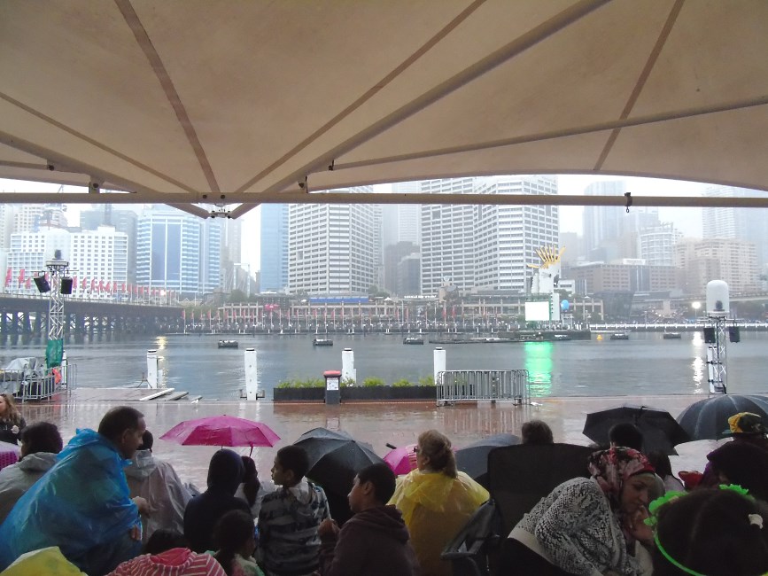 We took some Rain to Sydney 2105.