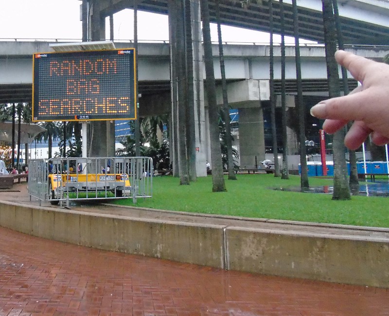 We took some Rain to Sydney 2105.