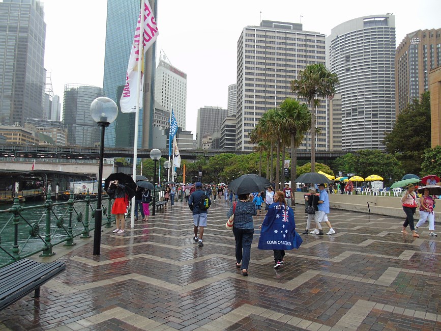 We took some Rain to Sydney 2105.