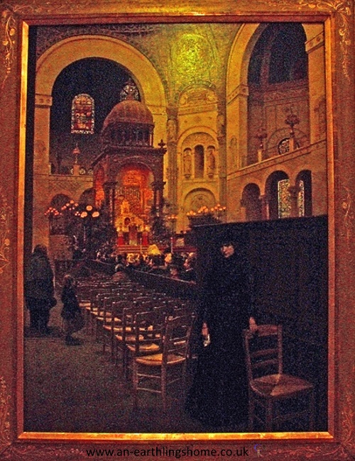 A Painting inside the Hall.