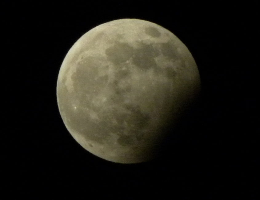 Partial Eclipse of the Moon 31st of December 2009.