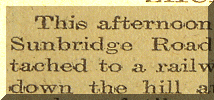 A Bradford runaway an exciting affair. 1907.