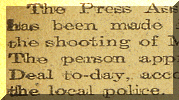 Shooting accidental or not 1907.