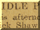 Idle Person 1907.