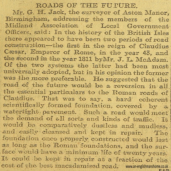 We need better roads 1907.