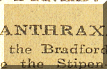 Cow had Anthrax.