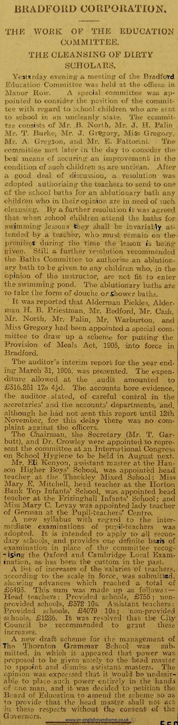 They need A wash 1907.