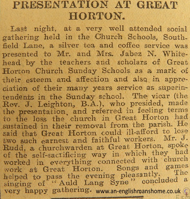 Great Horton 1907.