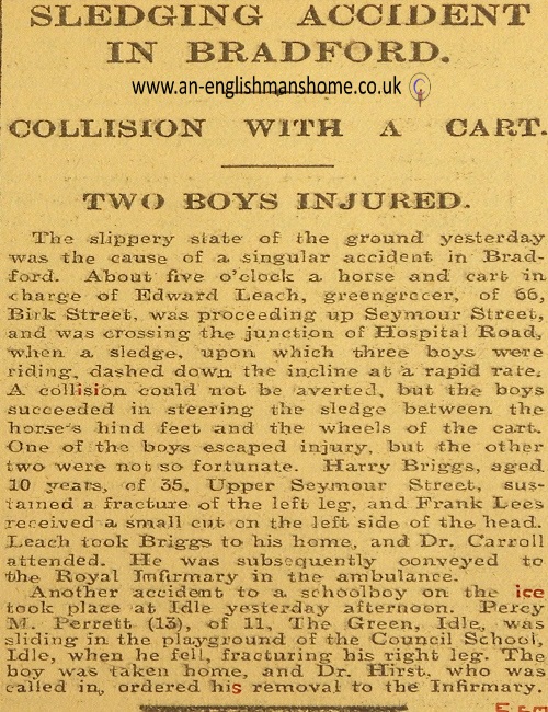 Crash into Horse and Cart.