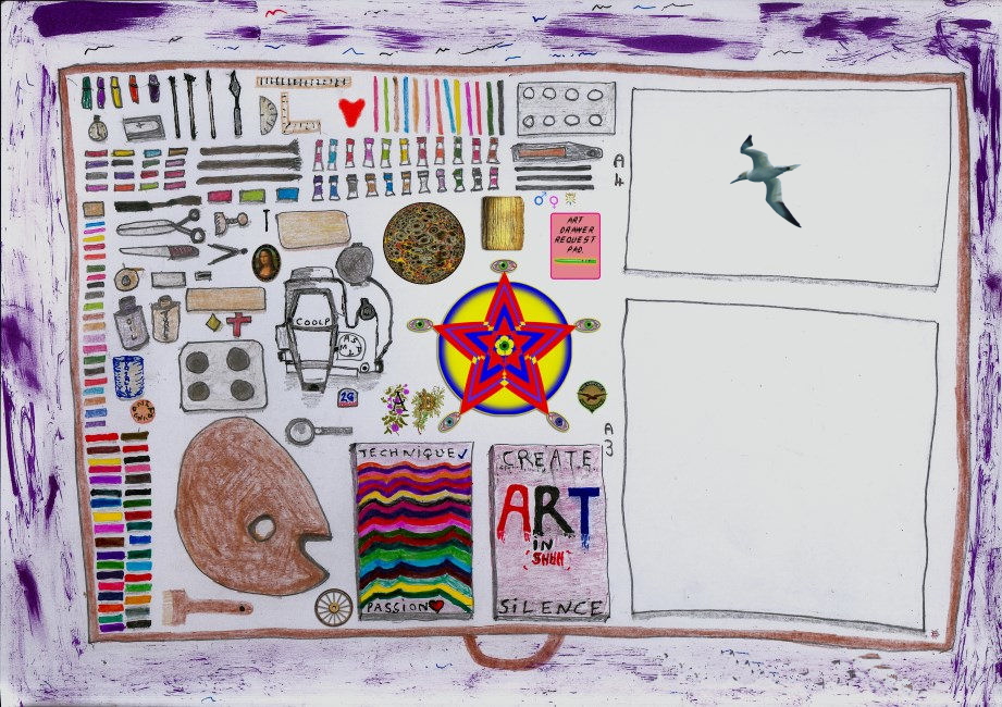 Spacetravel, a picture for a Book. 2012.