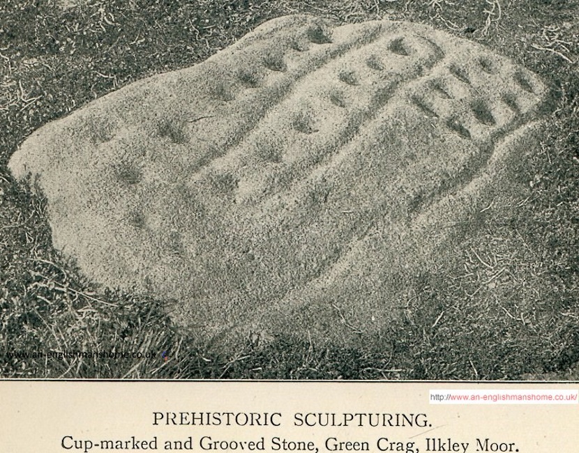 Stone carving Ilkley..