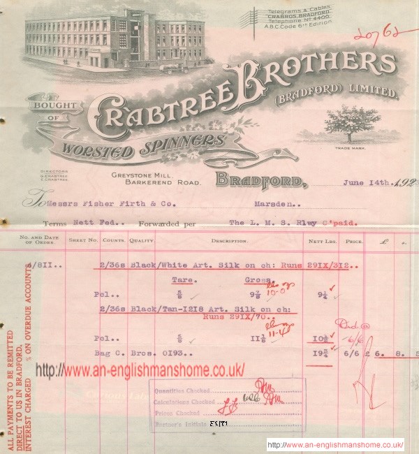 Crabtree and Brothers, Bradford.
