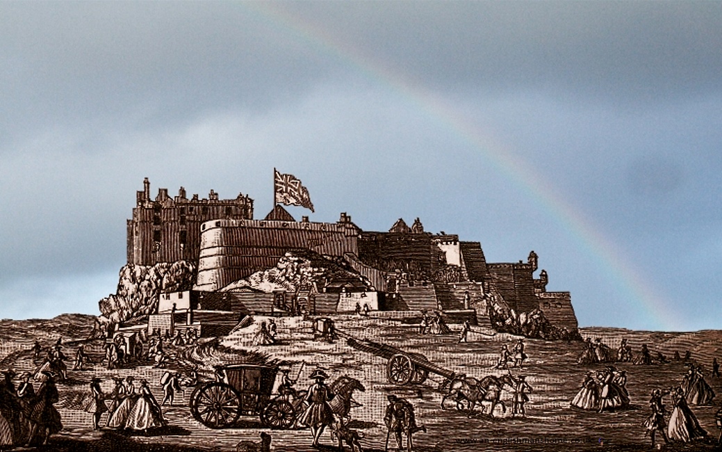 Edinburgh Castle 1723. 