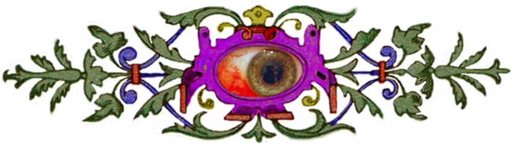 A Bloodshot Eye.