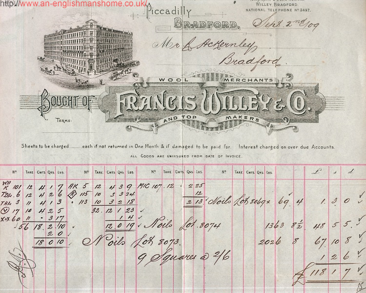 Francis Willey. 1904