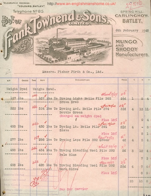 Frank Townend, Bradford.
