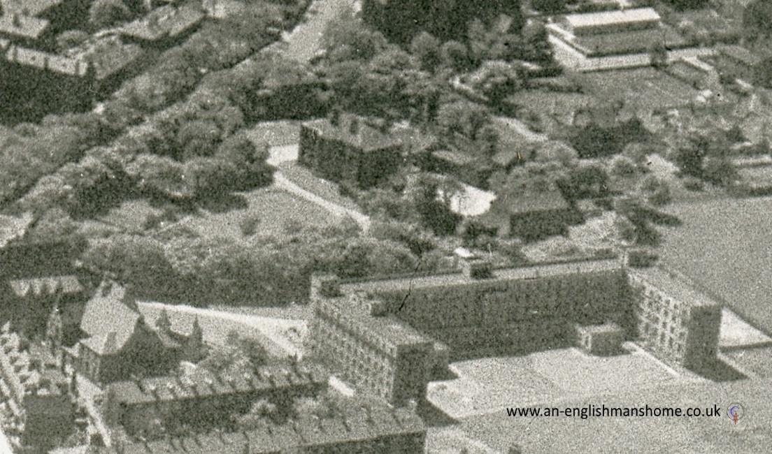 Ariel images of lower Little Horton in 1955.