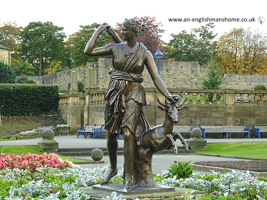 Statue in the Grounds.