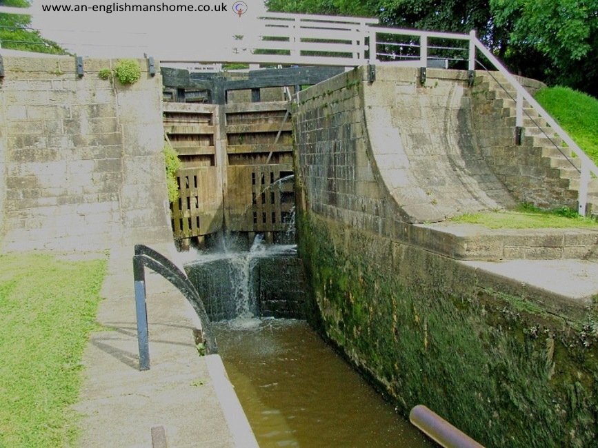 Five rise locks.