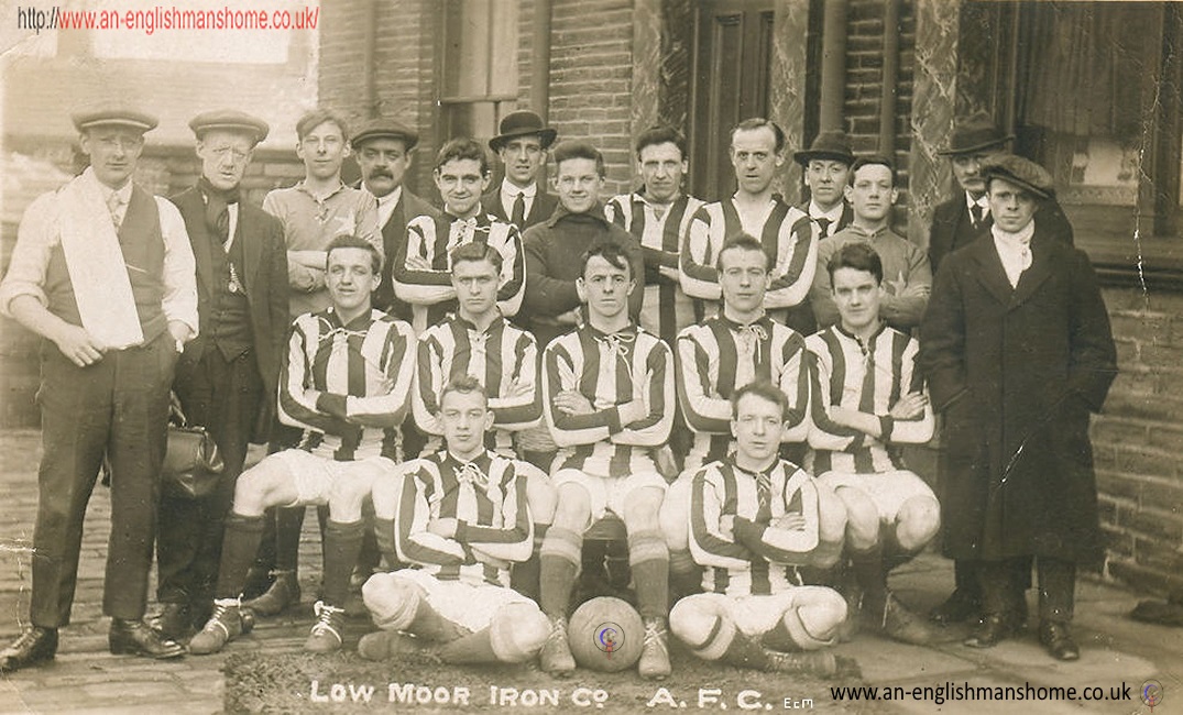 Low Moor Ironworks football team 1904ish.