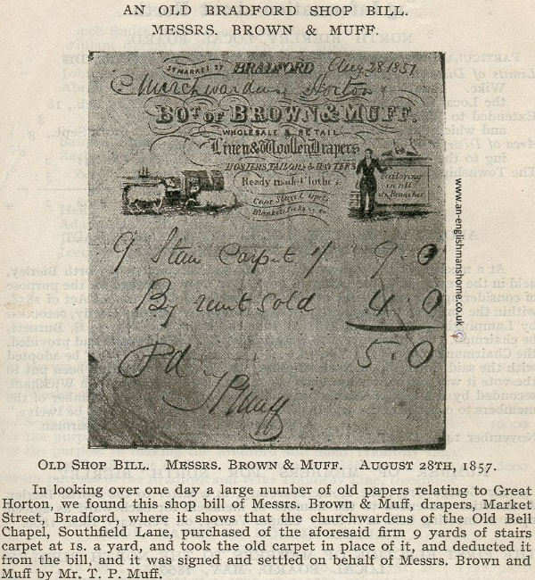 Brown and Muff 1857.