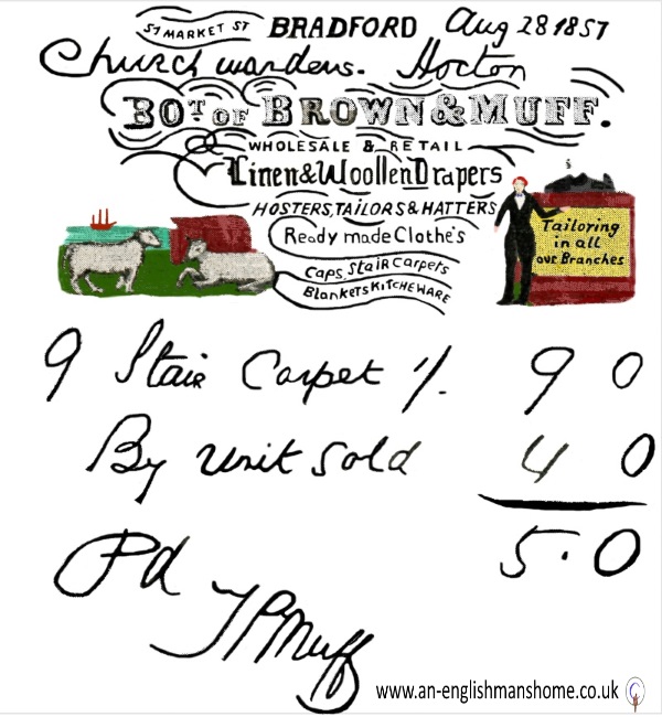 Brown and Muff 1857.