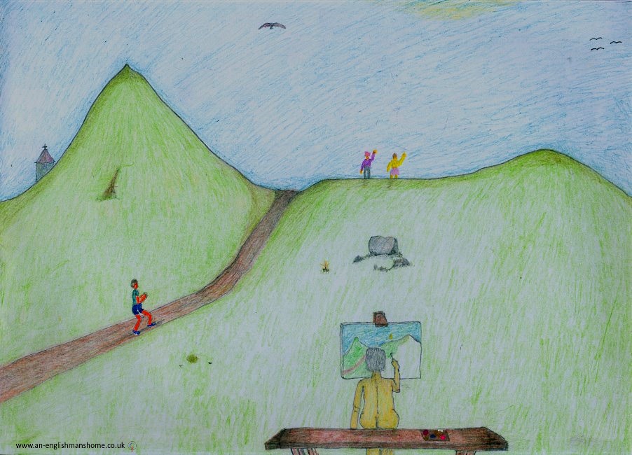 A Nude painting. 2011.