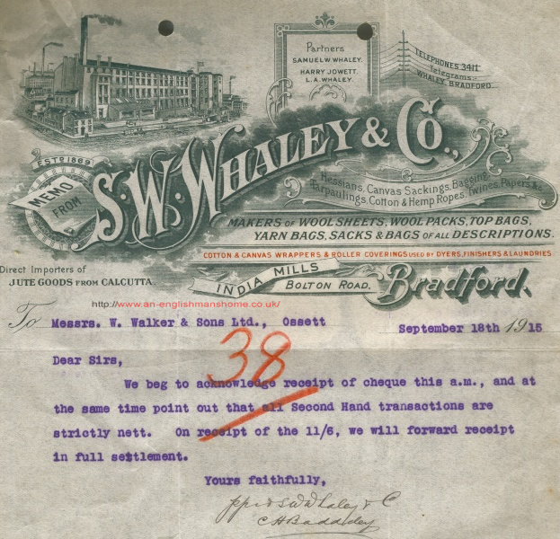 S. W. Whaley.