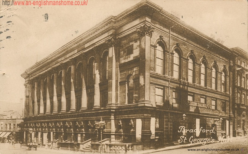 St Georges Hall. Bradford.