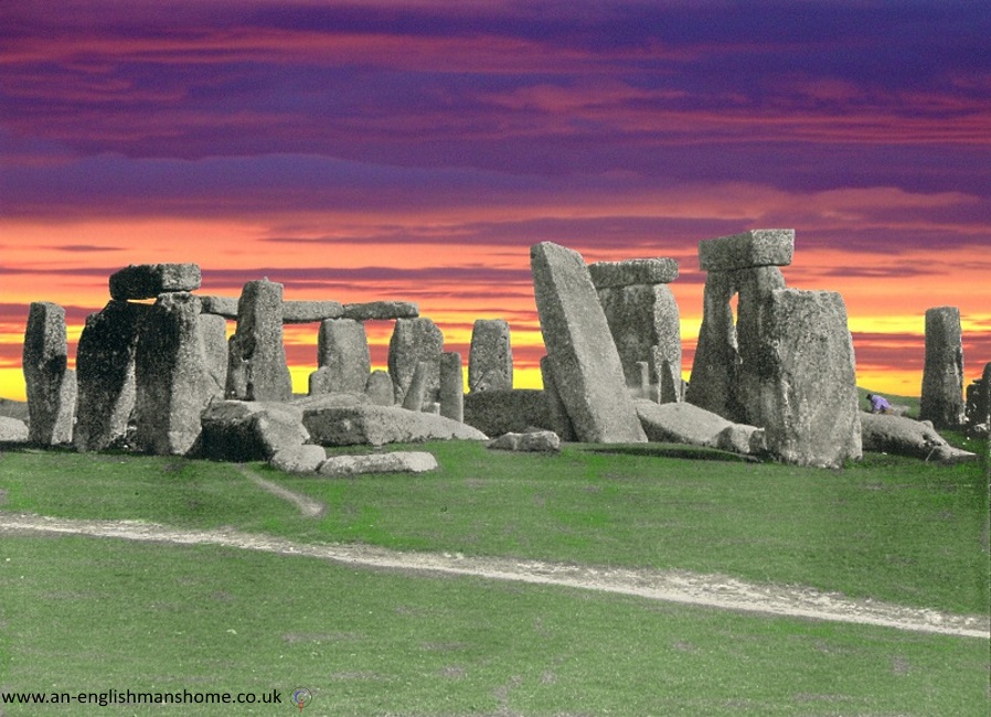 A Picture of Stonehenge taken in 1895.