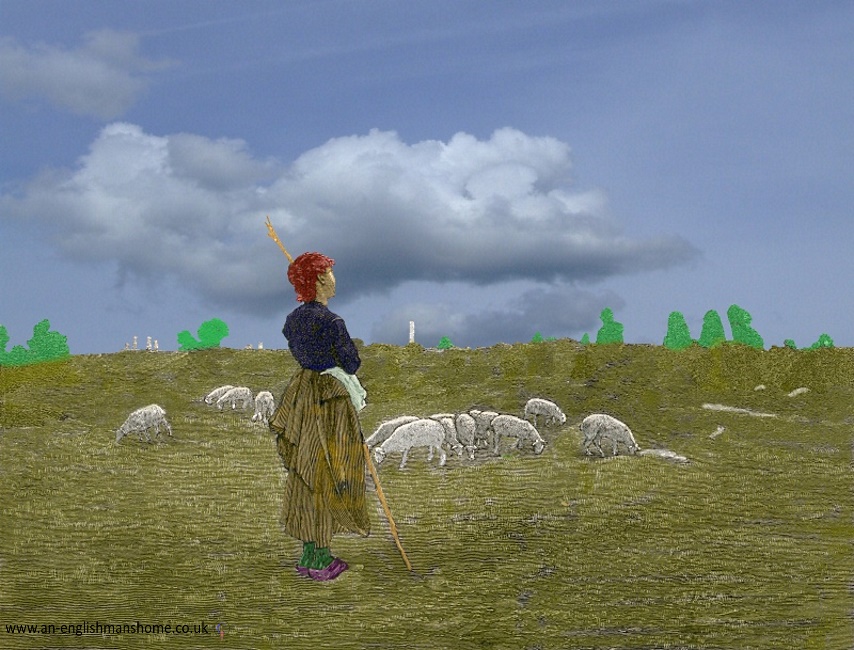 Shepherdess.