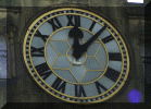 Close up of the Clock.