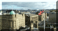 Looking towards St Georges Hall.