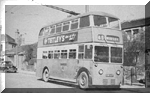 Trolley bus in Wibsey.