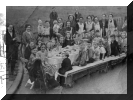 A street party in Bradford 1945