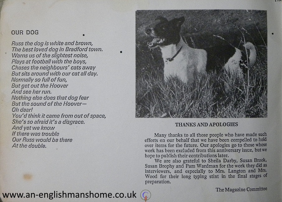 Buttershaw School 1976.