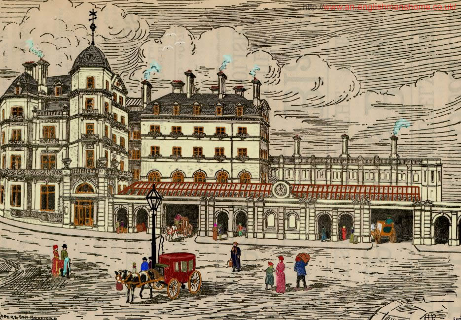 The Midland Hotel and Station.