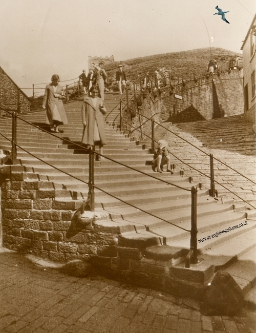 Whitby Abbey Steps.
