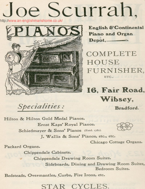 Wibsey Pianos.